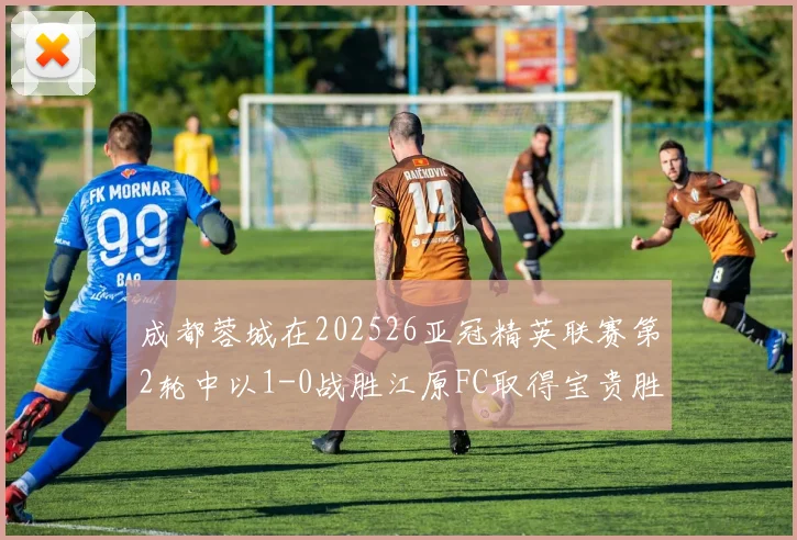 成都蓉城在202526亚冠精英联赛第2轮中以1-0战胜江原FC取得宝贵胜利